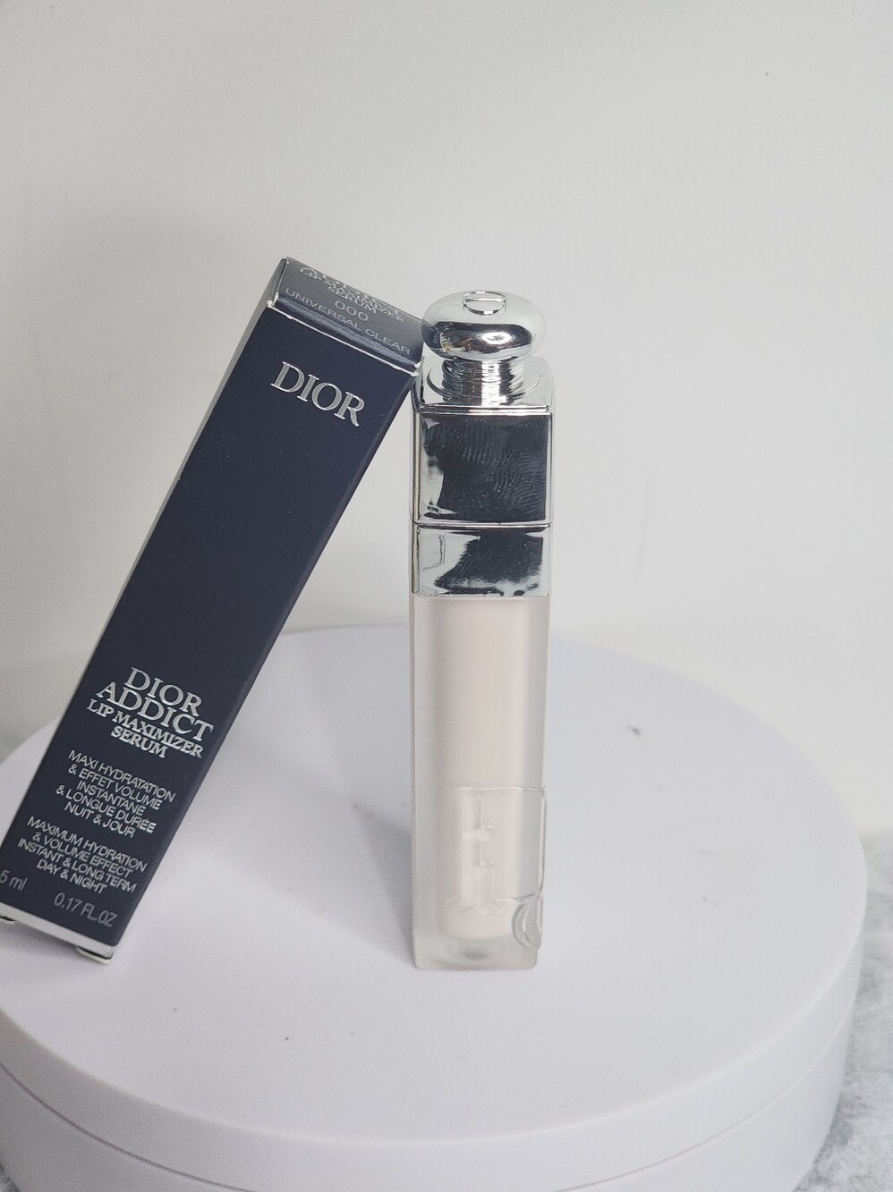 Dior Addict Lip Maximizer Serum Shade 000 Universal Clear, 5ml *authentic *